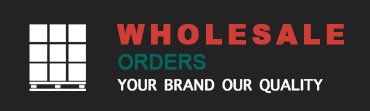 Bulk wholesale orders