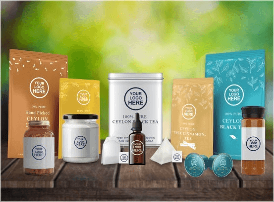 Private label tea products
